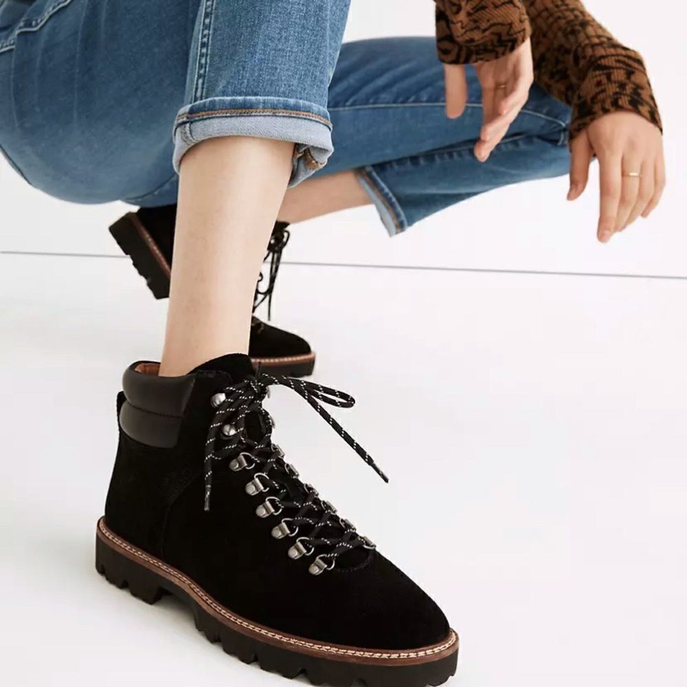 MADEWELL The Citywalk Lugsole Hiker Boot in Leather!